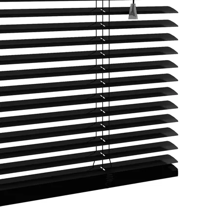Decosol jaloezie horizontaal aluminium zwart 25mm 220x250cm 9