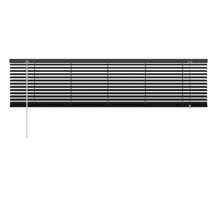 Store horizontal Decosol aluminium noir 25mm 220x180cm 2