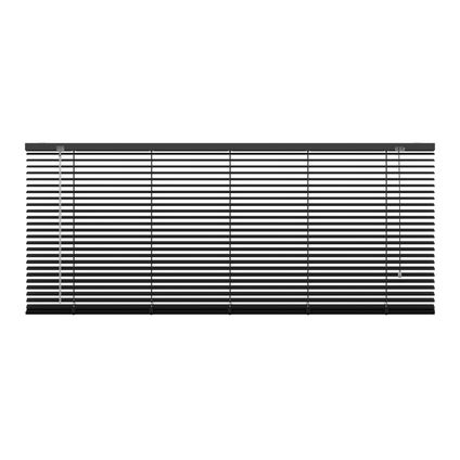 Store horizontal Decosol aluminium noir mat 25mm 200x180cm