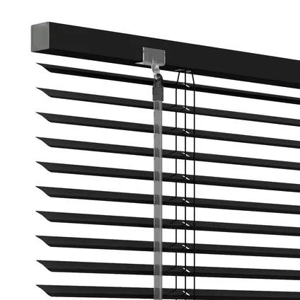 Store horizontal Decosol aluminium noir mat 25mm 200x180cm 12
