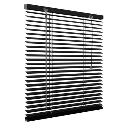 Store horizontal Decosol aluminium noir mat 25mm 220x180cm 5