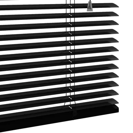 Store horizontal Decosol aluminium noir mat 25mm 120x250cm 9