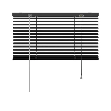 Store horizontal Decosol aluminium noir mat 25mm 60x180cm 3