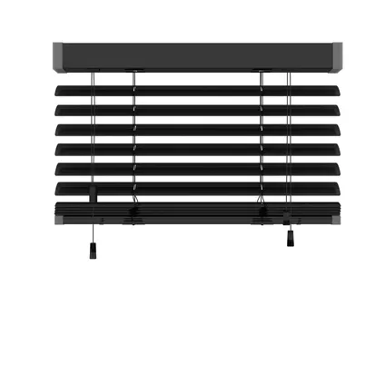 Decosol 320 horizontale jaloezie Deluxe aluminium mat zwart 60x180cm 3