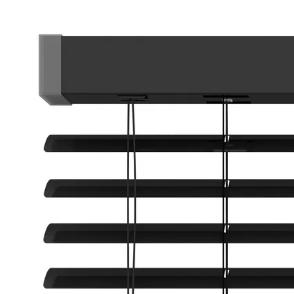 Decosol 320 horizontale jaloezie Deluxe aluminium mat zwart 60x180cm 7