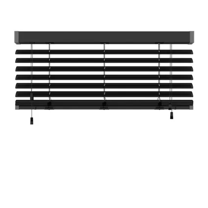Decosol 320 horizontale jaloezie Deluxe aluminium mat zwart 100x180cm 3