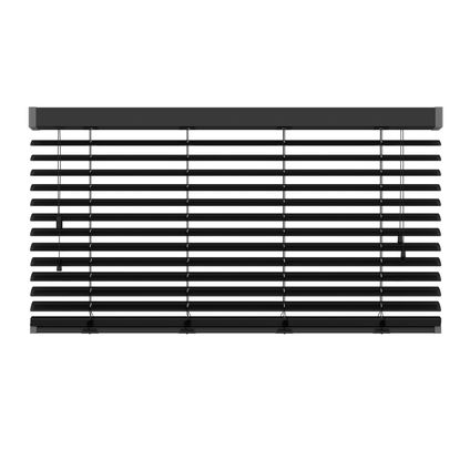 Decosol 320 horizontale jaloezie aluminium Lux mat zwart 120x180cm