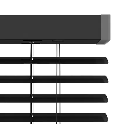 Decosol 320 horizontale jaloezie Deluxe aluminium mat zwart 140x180cm 5