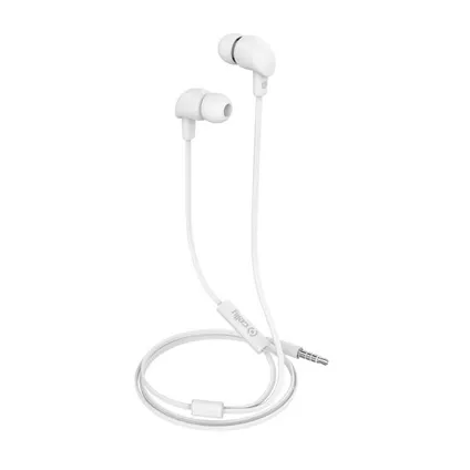 Écouteurs Celly Stereo UP600 3,5 mm blanc