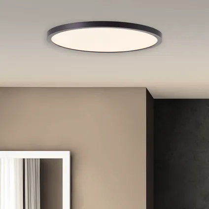 Brilliant plafondlamp Tuco zwart ⌀30cm 21W 2