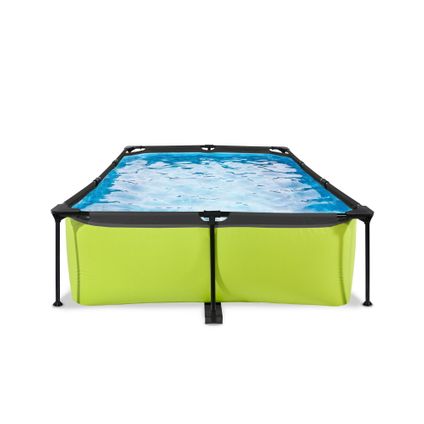 EXIT Lime opzetzwembad met filterpomp groen 300x200x65cm