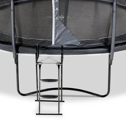 EXIT Plateforme trampoline avec échelle pour hauteur de cadre de trampoline entre 80--95cm 3