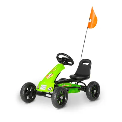 Kart EXIT Foxy Green avec remorque vert 4