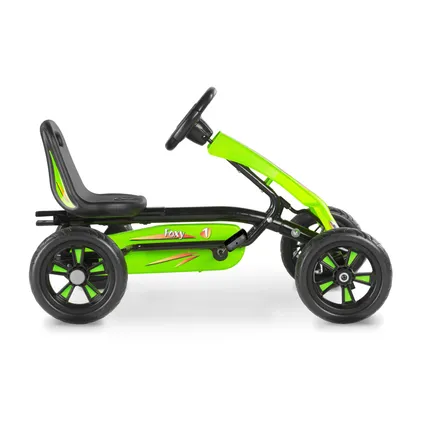Kart EXIT Foxy Green avec remorque vert 5