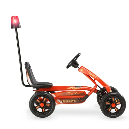 Kart EXIT Foxy Fire avec remorque rouge 5