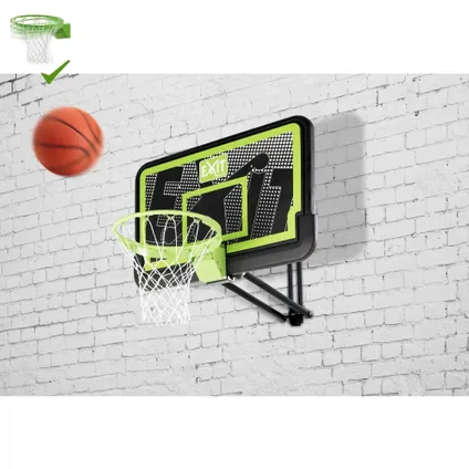 EXIT Panneau de basket Galaxy black edition avec cercle dunk 4