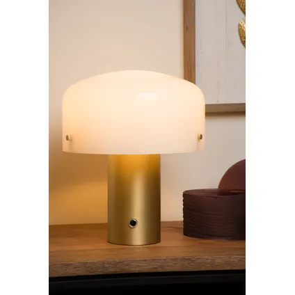 Lucide tafellamp Timon goud E27 3