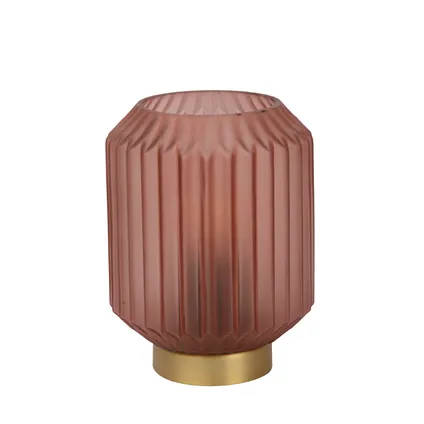 Lucide tafellamp Sueno roze E14 2