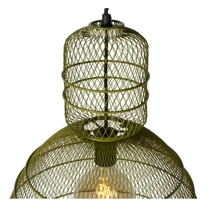 Lucide hanglamp Gasset groen ⌀42,5cm E27 2