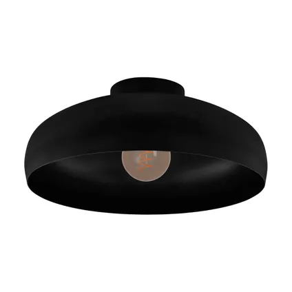 EGLO plafondlamp Mogano zwart ⌀40cm E27