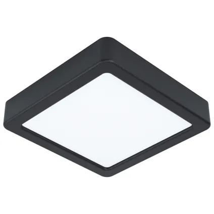 EGLO plafondlamp LED Fueva 5 zwart 10,5W