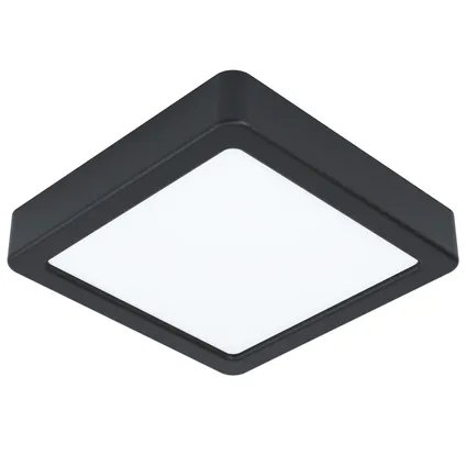 EGLO plafondlamp LED Fueva 5 zwart 10,5W 3