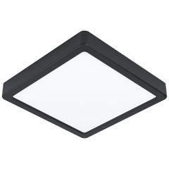 Praxis EGLO plafondlamp LED Fueva 5 zwart 16,5W aanbieding