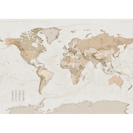 Komar fotobehang Earth Map 350x250cm 2