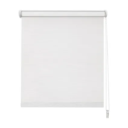 Store enrouleur transparent Madeco blanc mesh 1716 90x190cm 2