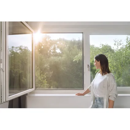 Filtre anti-pollen Tesa pour fenêtres qui s’ouvrent vers l’intérieur anthracite 130x150cm 8