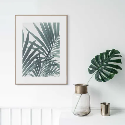 Schilderij Palmbladeren groen 30x40cm                                                                                                                                                                                                                                                                                                                                                                                                                                                                                                                                                                                                                                                                                                                                                                                                                                                                                                                                                                                                                                                                                                                                                                                                                                             2