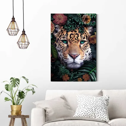 Tableau Jungle fourrure de léopard 60x90cm                                                                                                                                                                                                                                                                                                                                                                                                                                                                                                                                                                                                                                                                                                                                                                                                                                                                                                                                                                                                                                                                                                                                                                                                                               2