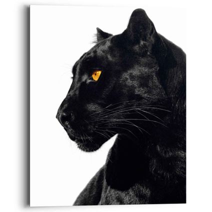 Panneau décoratif Panthère noire 40x50cm MDF