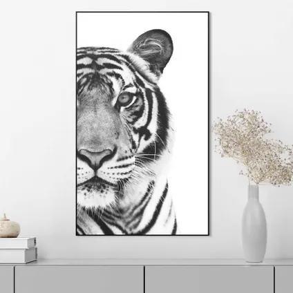 Cadre artistique Tigre noir/blanc 70x118cm                                                                                                                                                                                                                                                                                                                                                                                                                                                                                                                                                                                                                                                                                                                                                                                                                                                                                                                                                                                                                                                                                                                                                                                                                             2