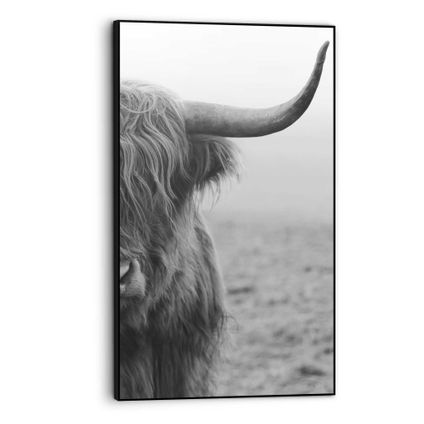 Art Frame Highlander zwart-wit 70x118cm
