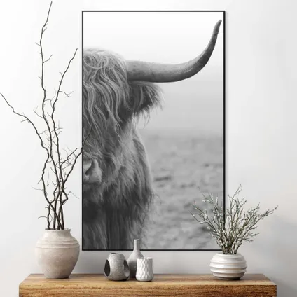 Art Frame Highlander zwart-wit 70x118cm                                                                                                                                                                                                                                                                                                                                                                                                                                                                                                                                                                                                                                                                                                                                                                                                                                                                                                                                                                                                                                                                                                                                                                                                             2