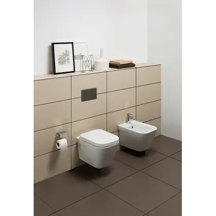 Aquavive hangtoilet Marano wit | Soft-close toiletzitting | Randloos toiletpot 5