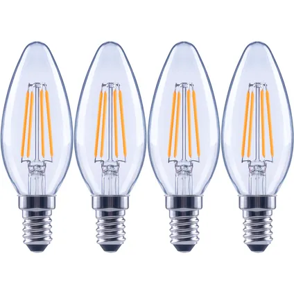 teksten bescherming Schrikken Sencys filament lamp E14/P427 SCL C35C 4W 4st