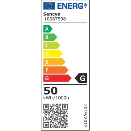 Sencys Eco halogeenlamp 50W GY6.53 2 stuks 2