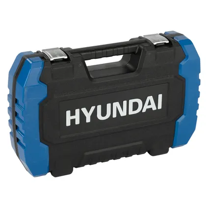 Hyundai Jeu de 52 clés à douille et embouts 1/4" 3