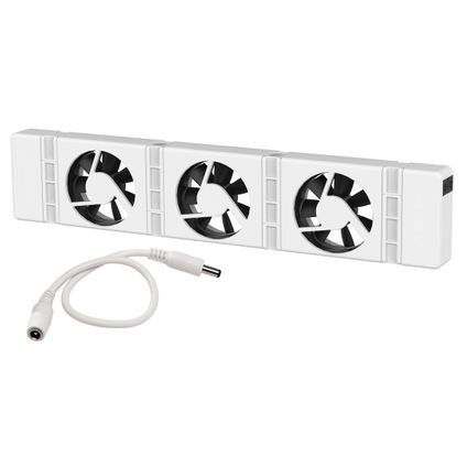 Set d’extension pour ventilateur pour radiateur SpeedComfort blanc