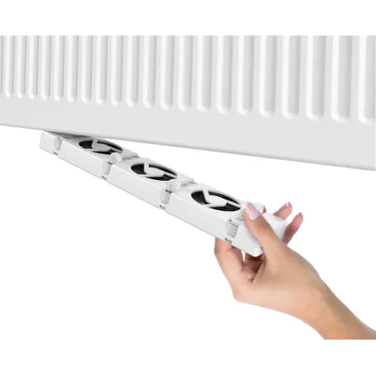 Set d’extension pour ventilateur pour radiateur SpeedComfort blanc 2