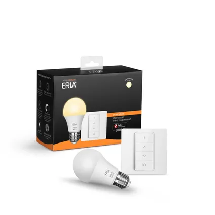 Pack de démarrage AduroSmart ERIA®, 1 lampe blanc chaud et variateur