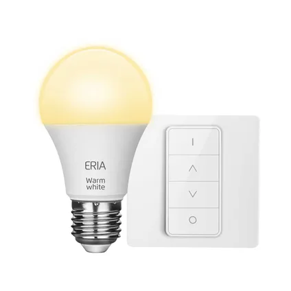 AduroSmart ERIA® startpakket, 1 Warm White lamp en dimmer 2