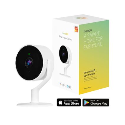 Caméra de sécurité intérieure Hombli intelligente + détection de mouvement Full HD