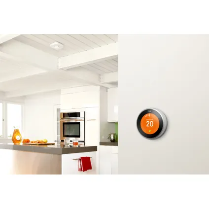 Thermostat Google Nest Learning steel 5