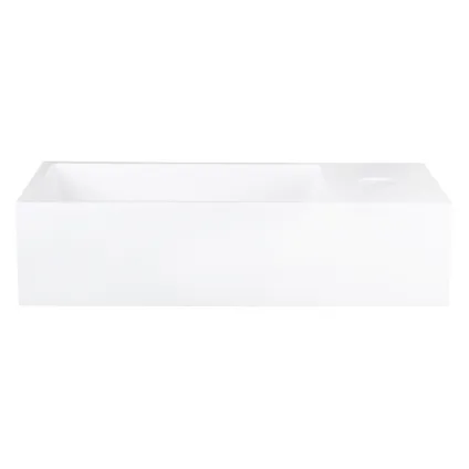 Lave-mains Differnz Solid Surface blanc 36x185x9cm
 4