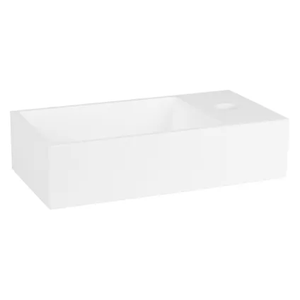 Lave-mains Differnz Solid Surface blanc 36x185x9cm
 5