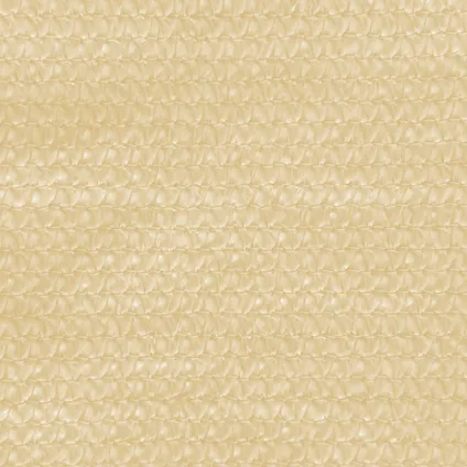 Voile d'ombrage Windhager Capri champagne 5x5m 4