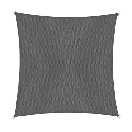 Voile d'ombrage Windhager Cannes anthracite 4x4m